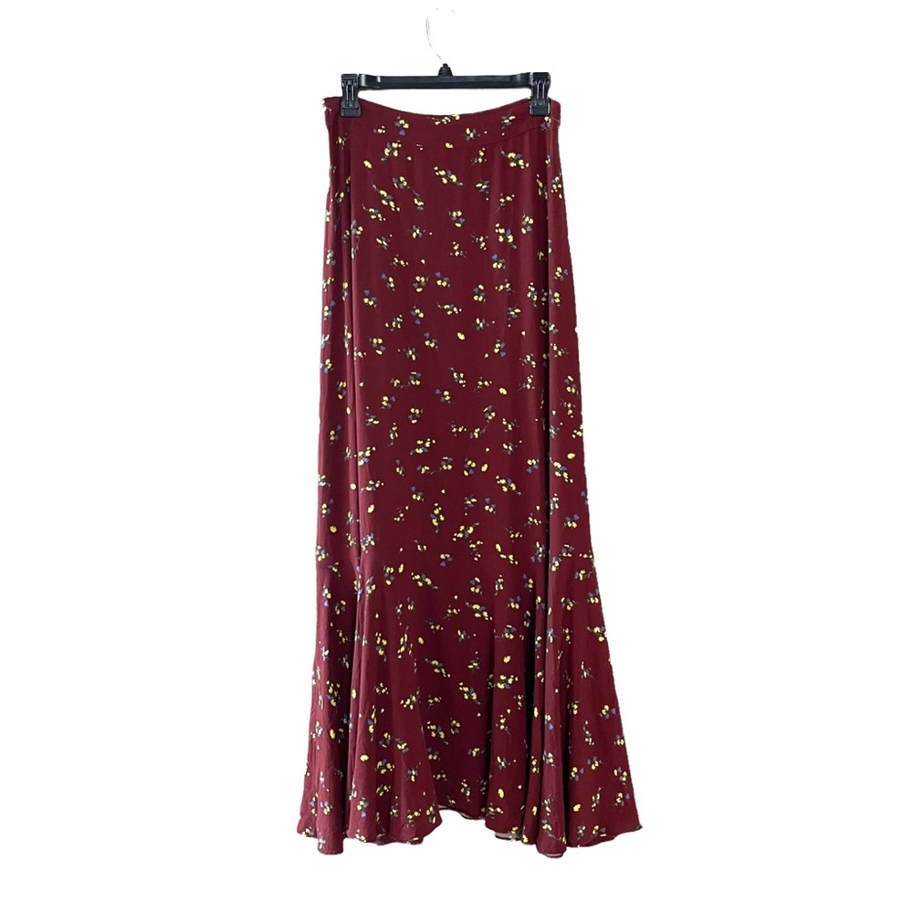 Free People Floral Maxi Skirt